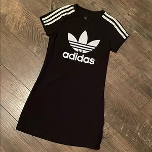 Adidas Black T-Shirt Dress